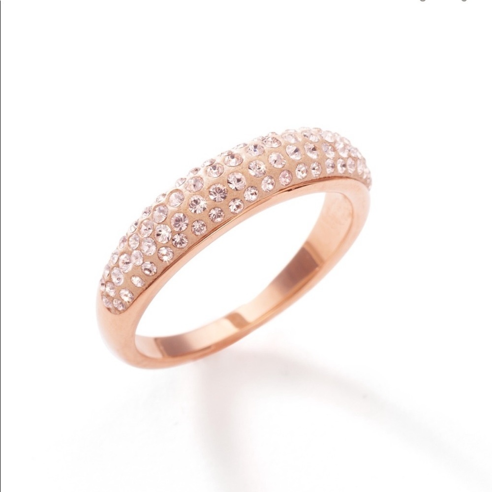 Touchstone Crystal Luna ring